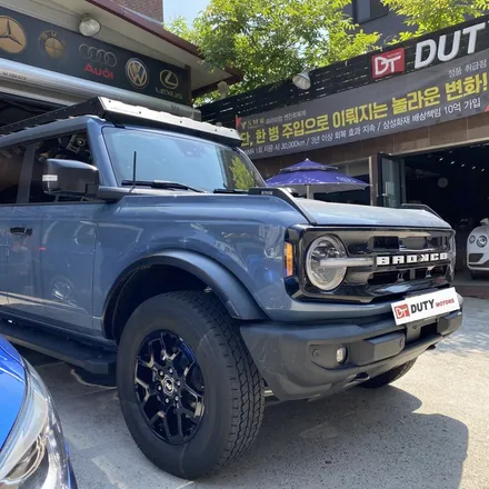 하이그로시 블랙 휠 도색 포드 브롱코 작업 후기 / 서울 서초