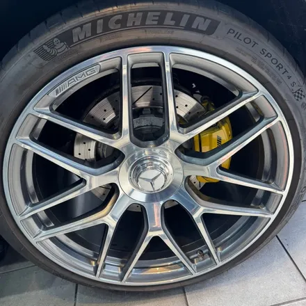 벤츠 AMG GT43 21인치 순정 휠 복원 맛집 / 서울 서초
