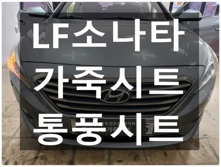 (울산통풍시트) LF소나타 통풍시트 / 가죽시트 작업입니다. / 울산 북구 연암동