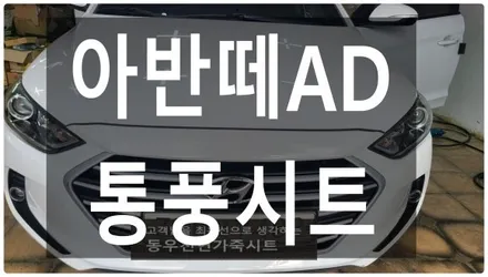 울산 아반떼AD 통풍시트로 다가오는 여름 대비하셔요. / 울산 북구 연암동