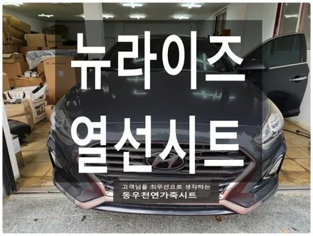 “순정 부품으로 완성된 뉴라이즈 열선시트”“작업 흔적 없이 마감, 고객 만족 100%” / 울산 북구 연암동
