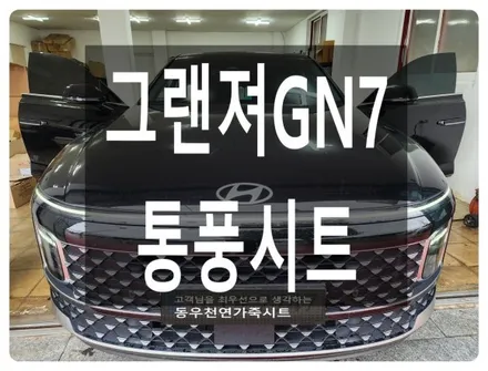 그랜져GN7 순정 통풍시트 ( 스위치 교체 타입 시공사례 ) / 울산 북구 연암동