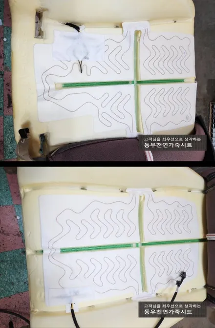 (울산열선시트) 올뉴카니발 2열 순정 열선시트 작업입니다. / 울산 북구 연암동