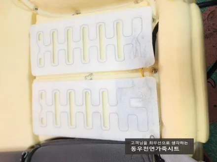 (울산열선시트) 스파크 3단 열선시트 작업입니다. / 울산 북구 연암동