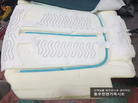 (울산열선시트) 아이오닉5 뒷좌석 열선시트 순정부품으로 작업하였습니다. / 울산 북구 연암동