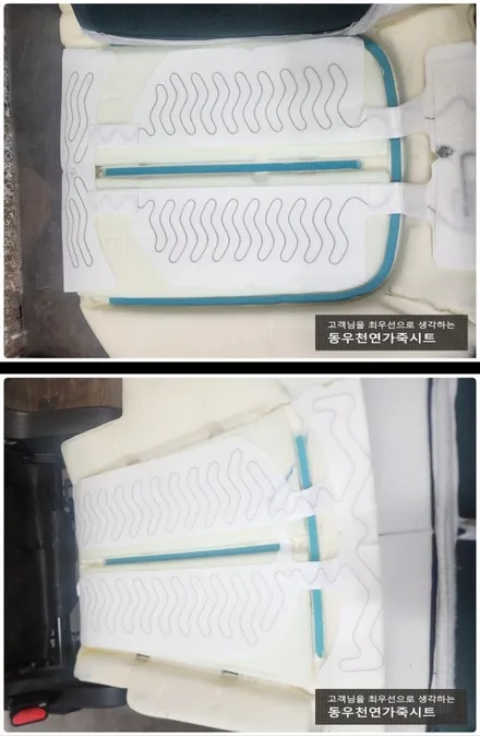 (울산열선시트) EV6 뒷좌석 순정 열선시트 작업입니다. / 울산 북구 연암동