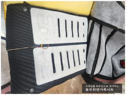 (울산열선시트) 캠리 뒷좌석 열선시트 작업입니다. / 울산 북구 연암동