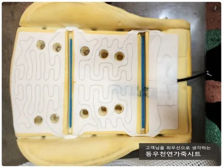 올뉴모닝 통풍시트 시공 ( 가죽 부분교체로 가성비 업그레이드 ) / 울산 북구 연암동