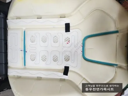 (울산통풍시트) 아반떼CN7 열선시트 + 통풍시트 순정부품으로 작업하였습니다. / 울산 북구 연암동