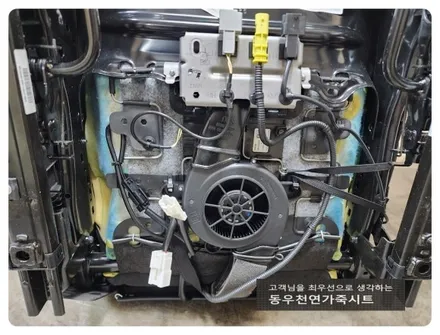 스파크 통풍시트 + 열선시트 ( 현대 순정부품 기반 듀얼 시트 옵션 작업) / 울산 북구 연암동
