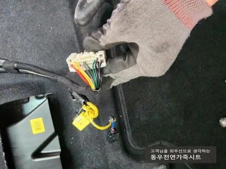 (울산통풍시트) 아반떼CN7 열선시트 + 통풍시트 순정부품으로 작업하였습니다. / 울산 북구 연암동