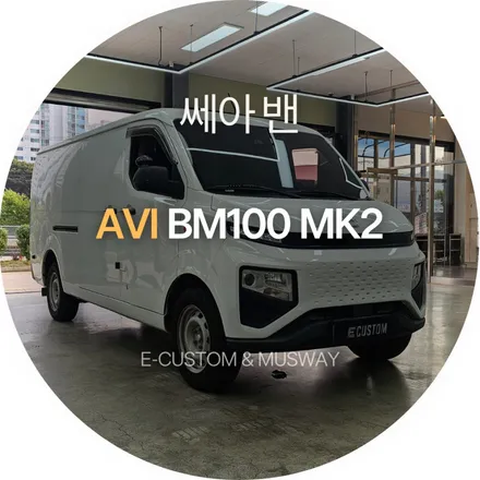 순정 스피커가 4인치 한 조?? 힘찬 쎄아 밴 AVI BM100 MK2 스피커 인스톨 / 경기 남양주