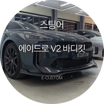 스팅어 에이드로 V2 바디킷 장착 / 경기 남양주