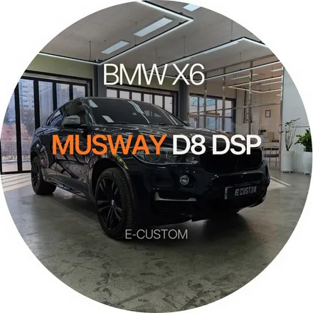 BMW X6 뱅앤울룹슨의 선명함을 완성하는 무스웨이 D8 DSP! / 경기 남양주