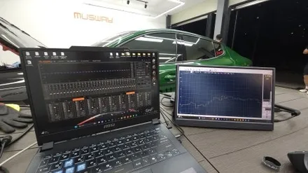 드래그레이싱도, 음악감상도 포기 못한다면?? 1000마력 스팅어 렉시콘사운드 무스웨이 D8 인스톨 / 경기 남양주