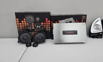 \'실내 감성과 듣는 즐거움까지 추가\' 벤츠 GLE 송풍구 엠비언트, 무스웨이 M10, 스피커 교체 / 경기 남양주