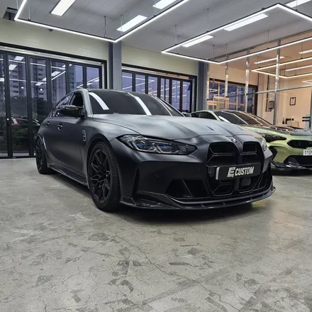 BMW G80 M3 회오리커버, 무스웨이 풀시스템 패키지 시공 / 경기 남양주