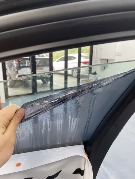 부천 옥길 중고차 썬팅 BMW 5시리즈 레이노 F95 재시공 / 부천 소사구 옥길동