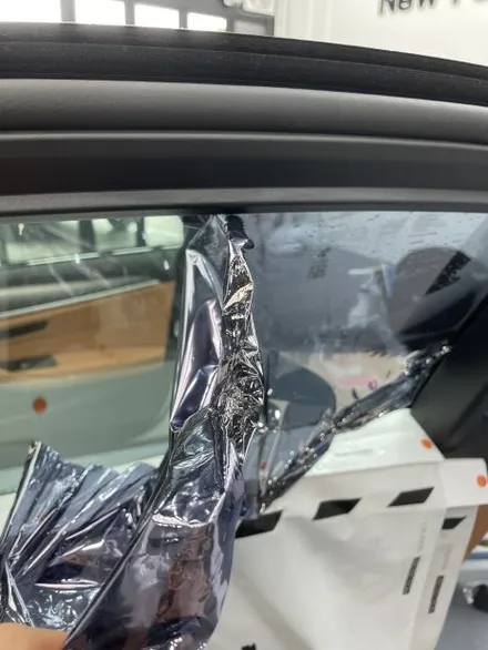 부천 옥길 중고차 썬팅 BMW 5시리즈 레이노 F95 재시공 / 부천 소사구 옥길동