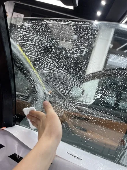 부천 옥길 중고차 썬팅 BMW 5시리즈 레이노 F95 재시공 / 부천 소사구 옥길동