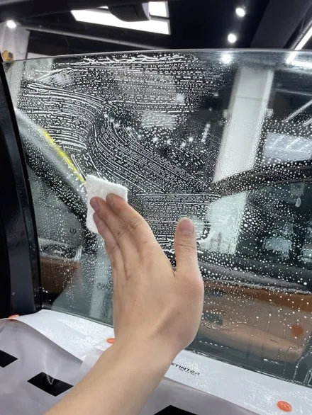 부천 옥길 중고차 썬팅 BMW 5시리즈 레이노 F95 재시공 / 부천 소사구 옥길동