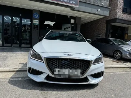 부천 범박동 제네시스 G80 스포츠 썬팅 재시공 글라스틴트 레이니블루 / 부천 소사구 옥길동