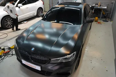 BMW 330i 실내랩핑 라이트필름 (용인 수원 안양) / 하남, 광주, 송파
