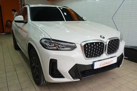 BMWX4전체랩핑 3M보트블루와 유광블랙 크롬죽이기 킹조합 / 하남, 광주, 송파