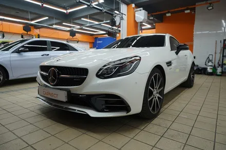 처음이 중요합니다 벤츠 SLC AMG 썬팅 재시공 / 하남, 광주, 송파