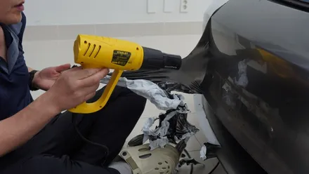 테슬라 모델3 전체랩핑 제거 후 재시공 받은 이유 / 하남시 감북동