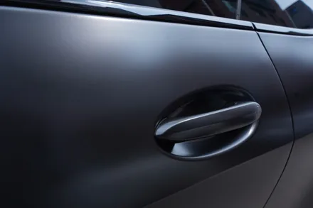 BMW 전체랩핑 4시리즈 사틴블랙 풀랩핑 / 하남, 광주, 송파