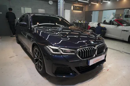 BMW 530i PPF 부분시공으로 최상의 차량보호효과 카넥트 / 하남, 광주, 송파