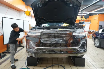 BMW X7 PPF 프론트패키지와 크롬죽이기로 남자다움 물씬 ( 송파 강남 하남 미사 서울) / 하남, 광주, 송파
