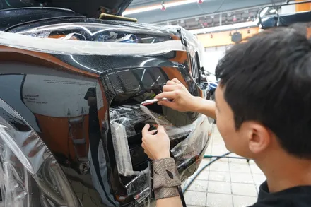 프론트 패키지와 생활보호패키지 PPF까지 챙겨간 BMW X7 / 하남, 광주, 송파