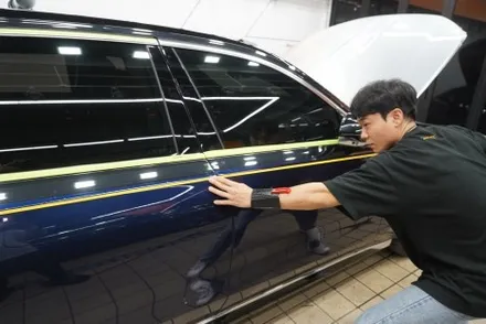 컬러 투톤(듀오톤)PPF로 시선을 사로잡았다.BMW 740i 환골탈태기 / 하남, 광주, 송파
