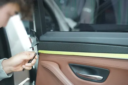 BMW 실내 카본 랩핑으로 재해석했다 / 하남, 광주, 송파
