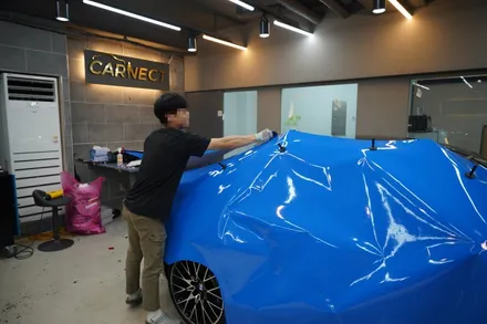 BMW M2 전체랩핑 인텐스블루 (판교 전체랩핑) / 하남, 광주, 송파