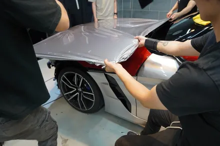 BMW Z4 이노즈텍 필름 전체랩핑 (위례 성남 판교) / 하남, 광주, 송파