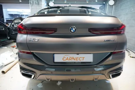 BMW X6 랩핑 사틴다크그레이 더욱  웅장한 자태 (광주 성남 분당) / 하남, 광주, 송파