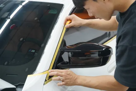 BMW전체랩핑 i4 M50 전국최초 시공했더니 정말 떨립니다  (서울) / 하남, 광주, 송파