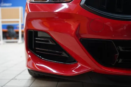 BMW 전체랩핑 페라리 레드 색상으로 시공완료 / 하남, 광주, 송파