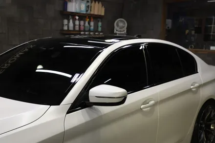 BMW 520d PPF와 크롬죽이기, 전문 토탈샵에서 원스톱으로! / 하남, 광주, 송파