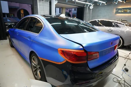 정자동 전체랩핑 시공 전문점 BMW 530D (야탑,서현) / 하남, 광주, 송파