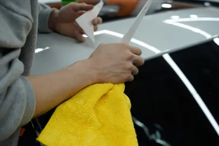 BMWX4전체랩핑 3M보트블루와 유광블랙 크롬죽이기 킹조합 / 하남, 광주, 송파