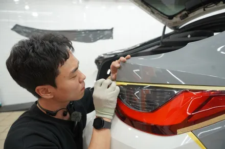 BMW전체랩핑 i4 M50 전국최초 시공했더니 정말 떨립니다  (서울) / 하남, 광주, 송파