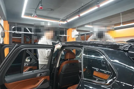 BMW X5 랩핑 크롬딜리트 생활보호PPF / 하남시 감북동