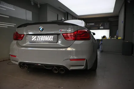 BMW M4 락그레이 랩핑 사고로 입고 됬습니다(인천 랩핑) / 하남, 광주, 송파