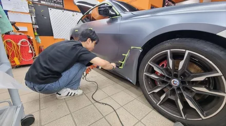 BMW 랩핑 가격보다 비싼 컬러 PPF가 추세네 / 하남시 감북동