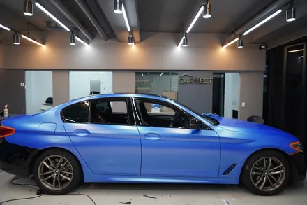 정자동 전체랩핑 시공 전문점 BMW 530D (야탑,서현) / 하남, 광주, 송파