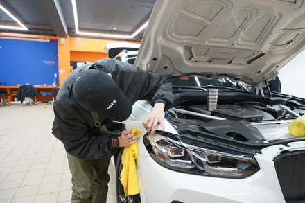 BMWX4전체랩핑 3M보트블루와 유광블랙 크롬죽이기 킹조합 / 하남, 광주, 송파